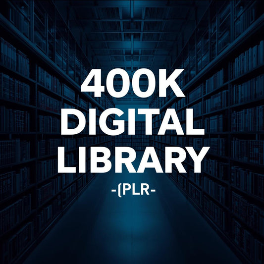 400K PLR Digital Library HD | Resell Digital Products Pack