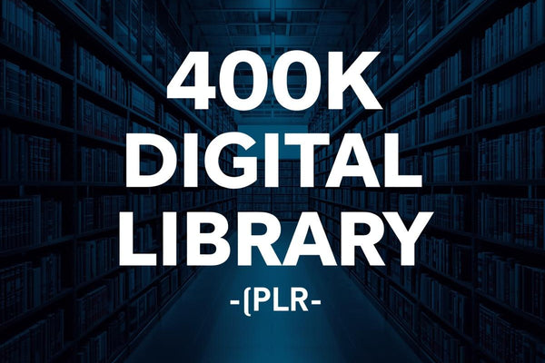 400K PLR Digital Library HD | Resell Digital Products Pack