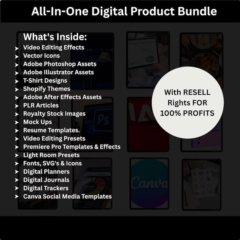 85M Online Digital Products Busines | PLR Asset Library