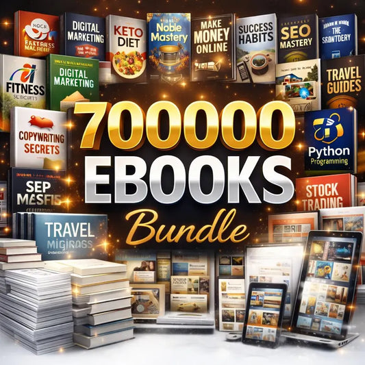 700K eBooks PLR Library | Massive Digital Book Collection