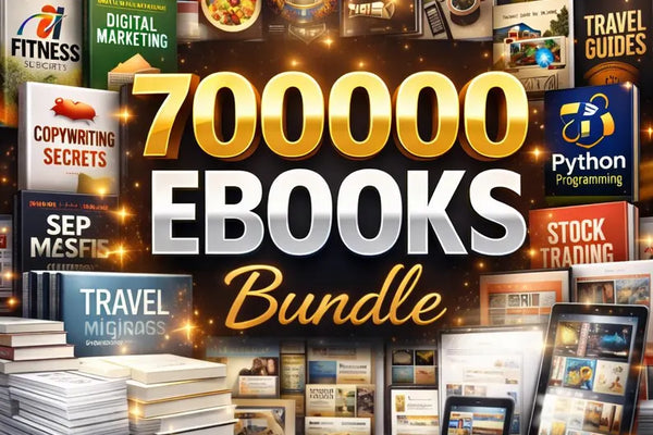 700K eBooks PLR Library | Massive Digital Book Collection